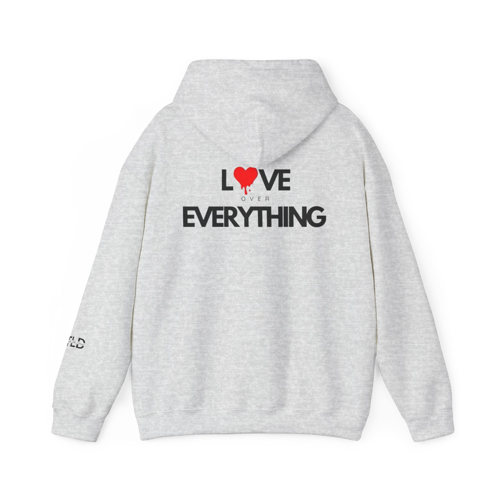 Love over Everything TLD | Unisex Heavy Blend™ Hooded Sweatshirt