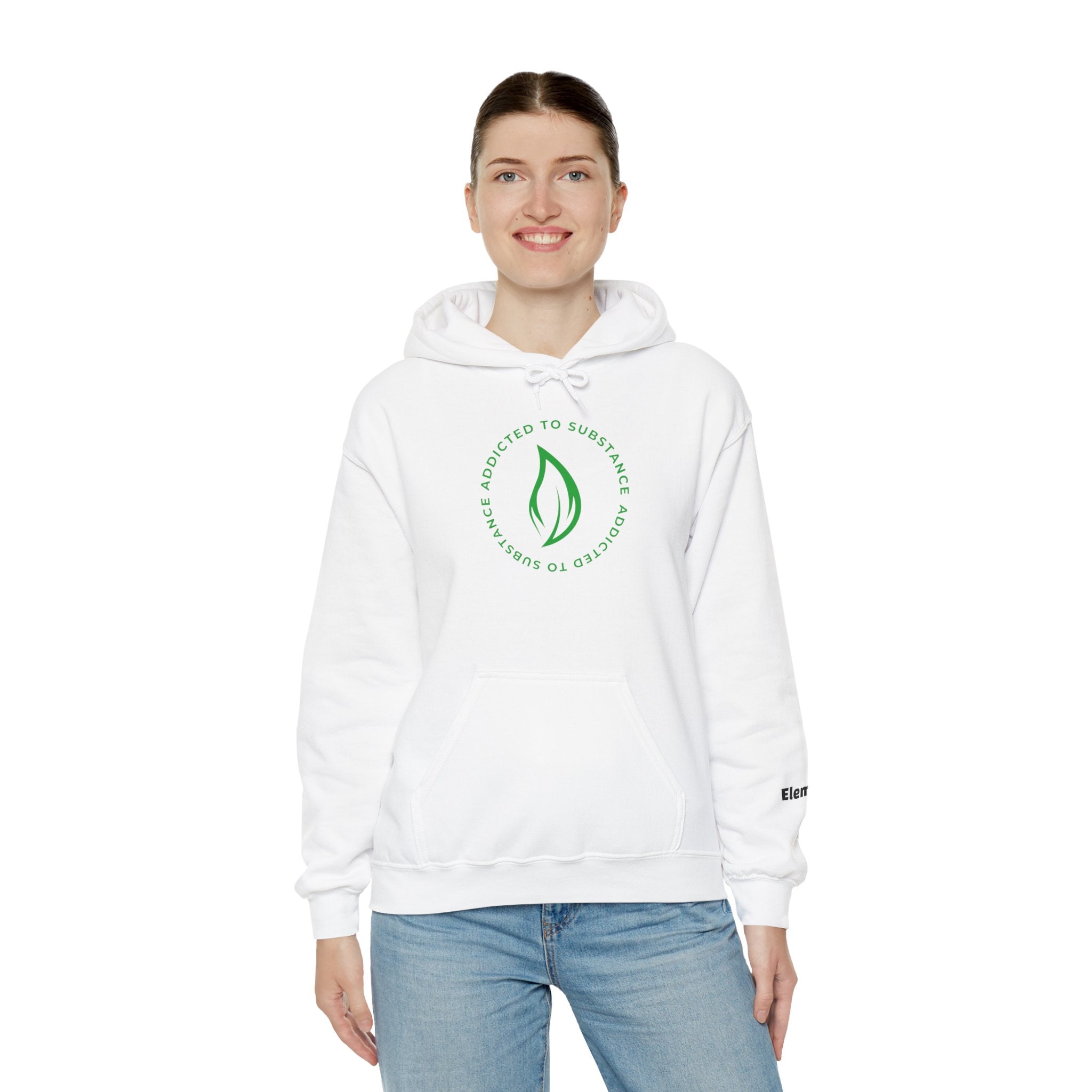 Women's Addicted To Substance Elements 2 Hoodie (Earth) | Heavy Blend™ Hooded Sweatshirt