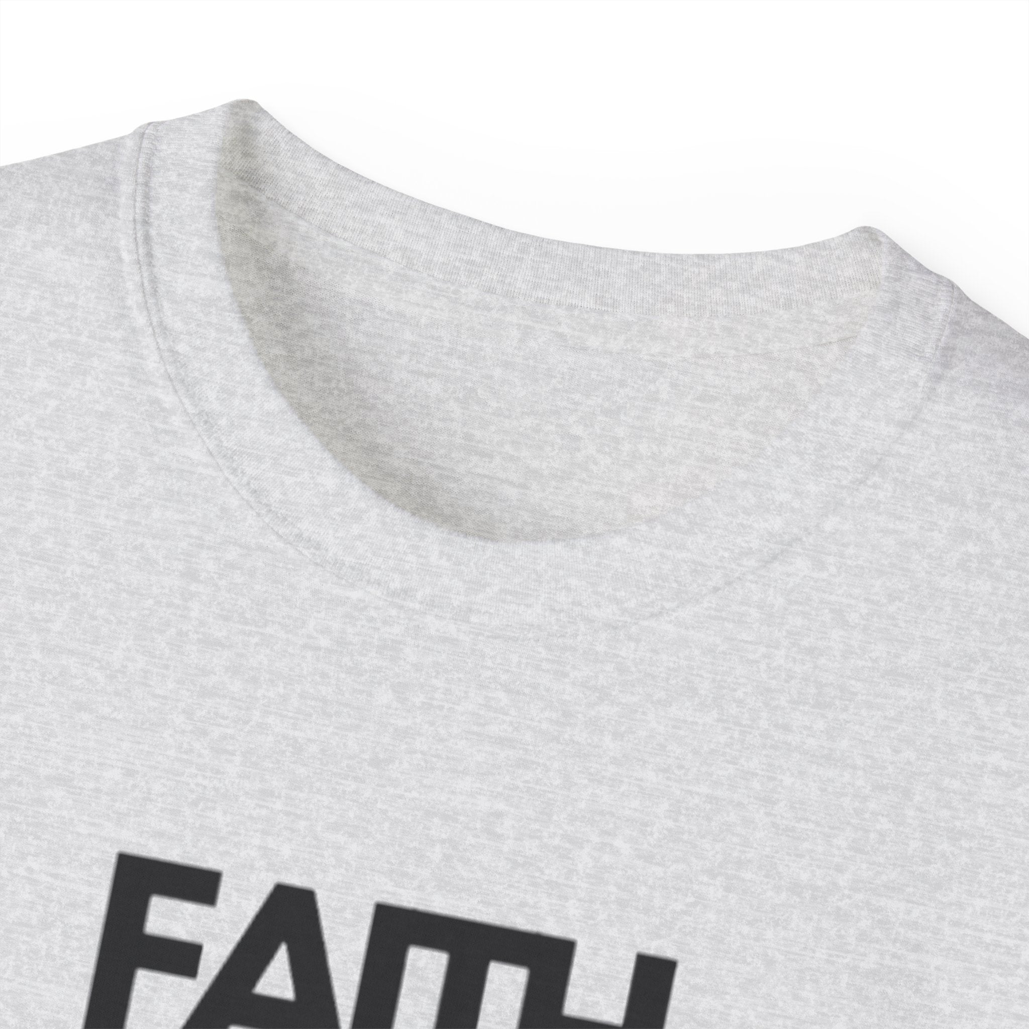 Faith Over Everything Unisex Ultra Cotton Tee | Inspirational Graphic T-Shirt