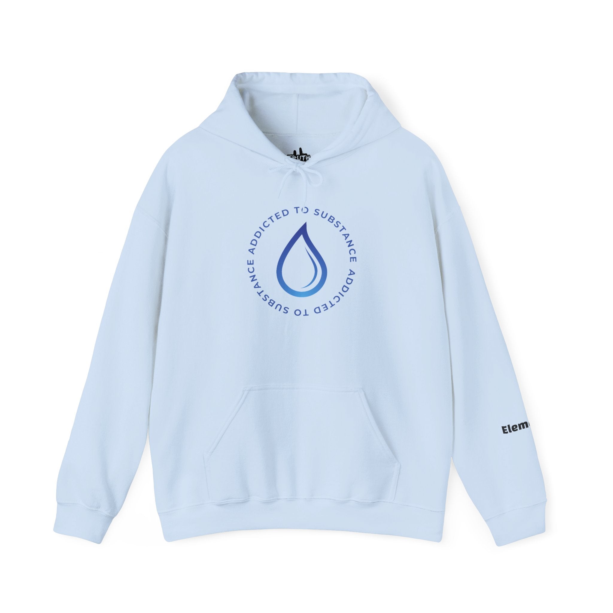 Men's Addicted To Substance Elements 2 Hoodie (Water) | Heavy Blend™ Hooded Sweatshirt