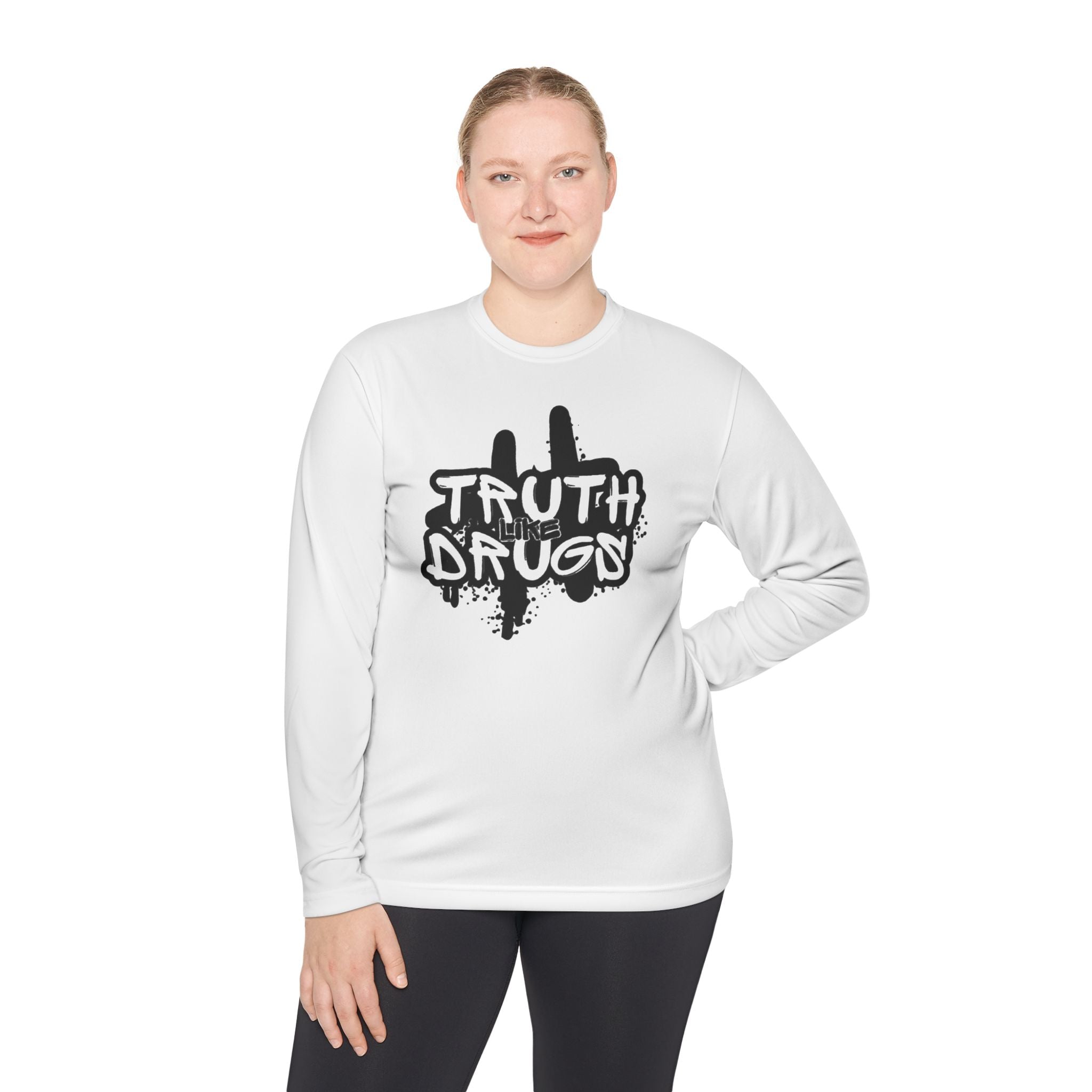 Truth Like Drugs Graffiti | Unisex Lightweight Long Sleeve Tee