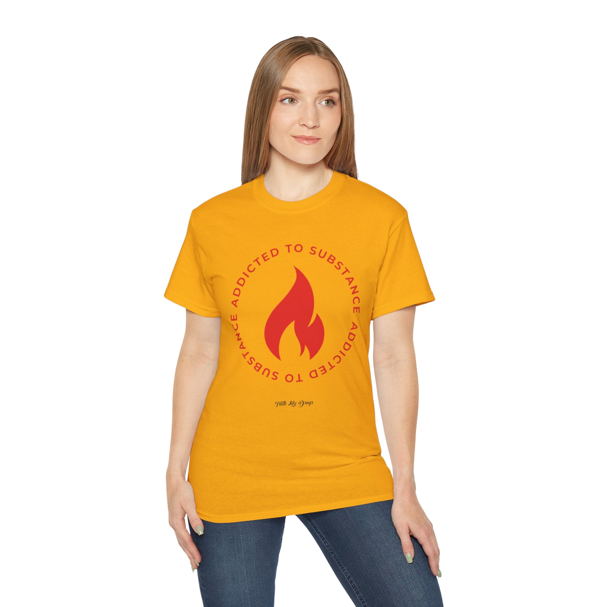 Women's Addicted to Substance Elements Edition (Fire ) | Ultra Cotton Tee