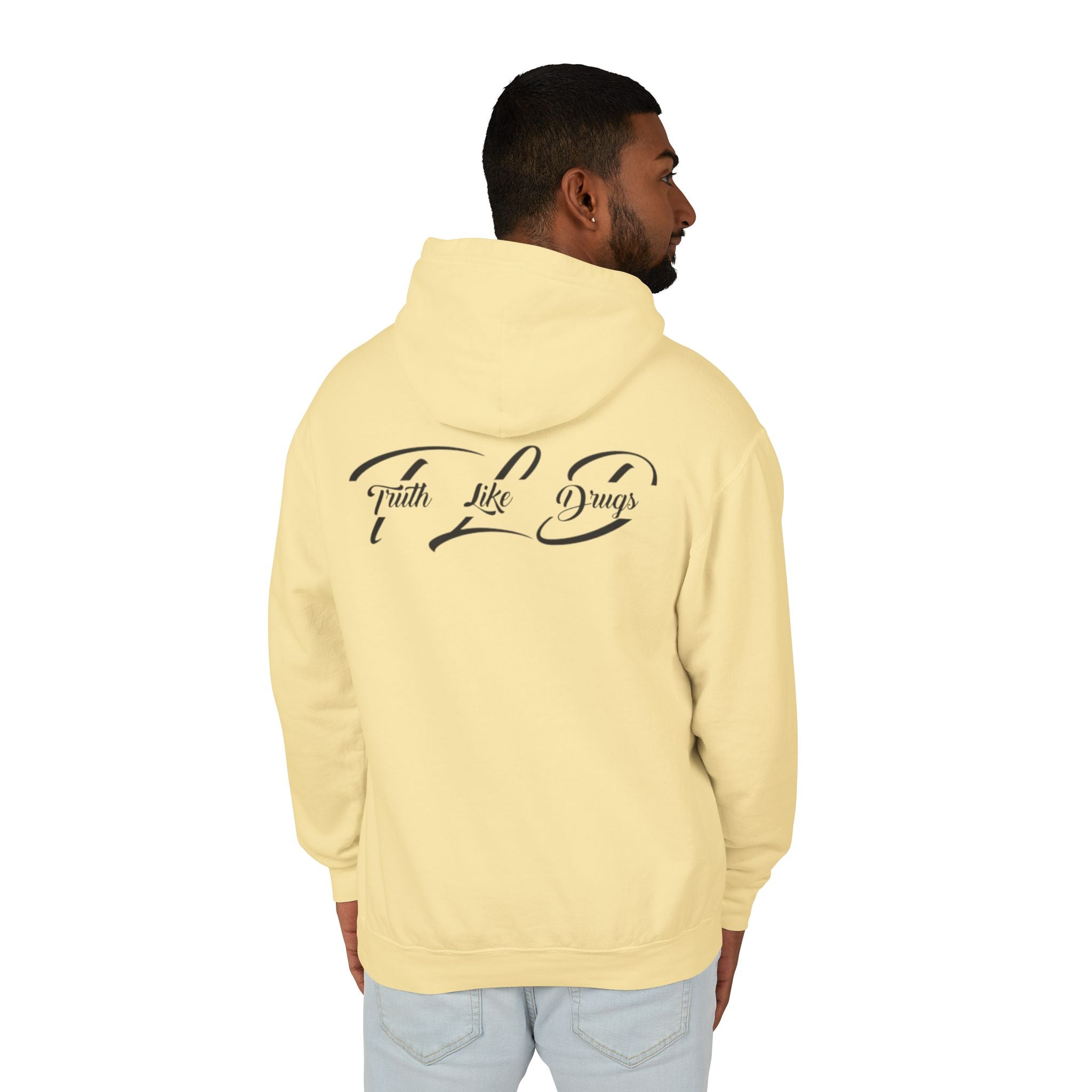 Men's Addicted to Substance Elements Hoodie - Fire | Unisex Lightweight Hooded Sweatshirt