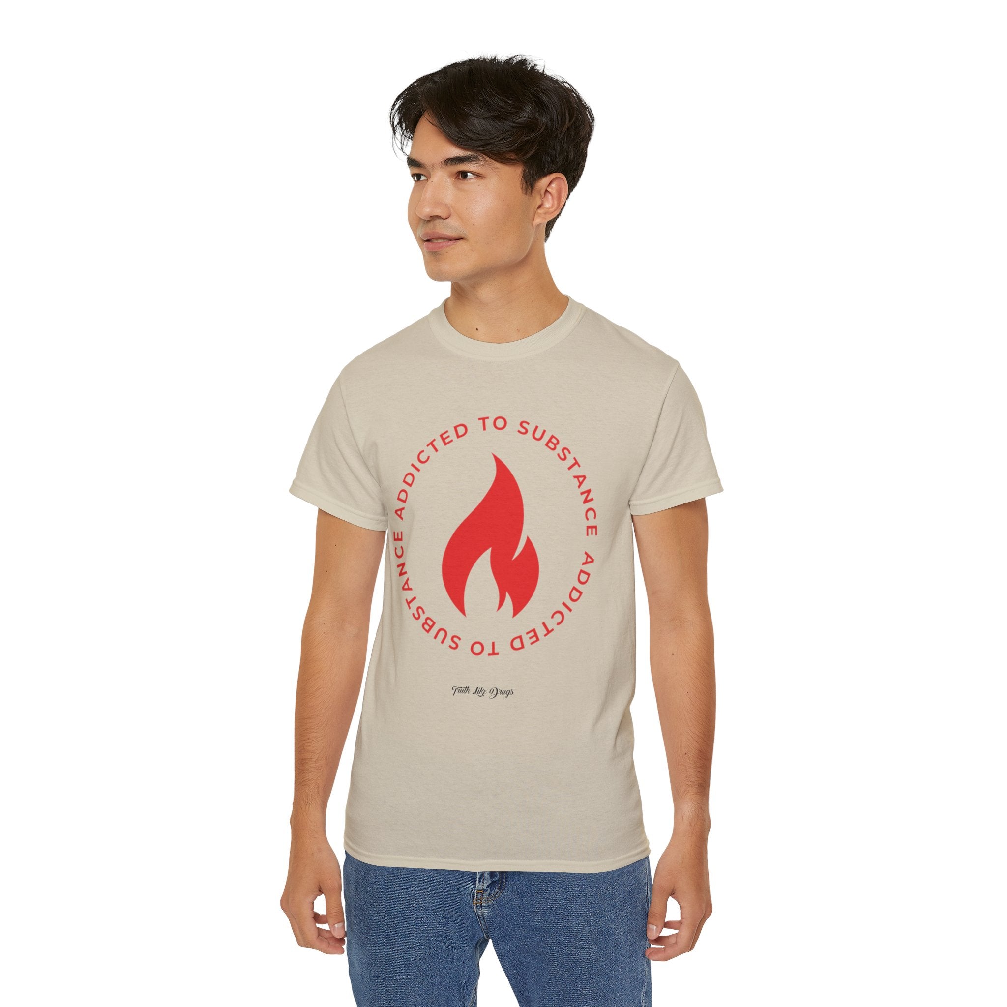Men's Addicted to Substance Elements Edition (Fire ) | Ultra Cotton Tee