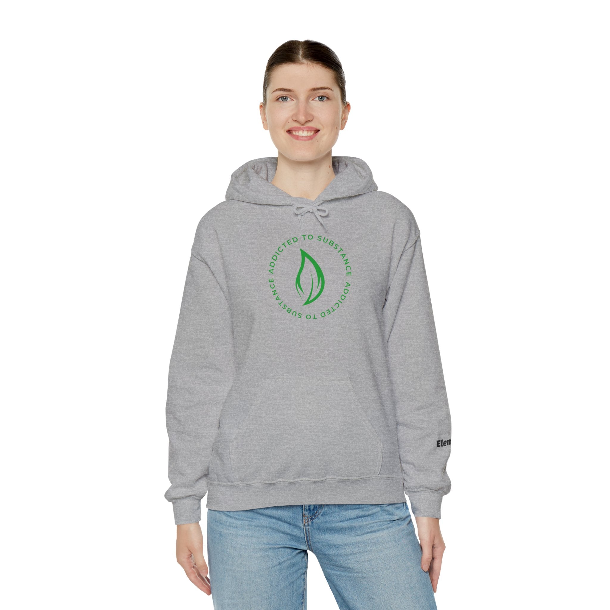 Women's Addicted To Substance Elements 2 Hoodie (Earth) | Heavy Blend™ Hooded Sweatshirt