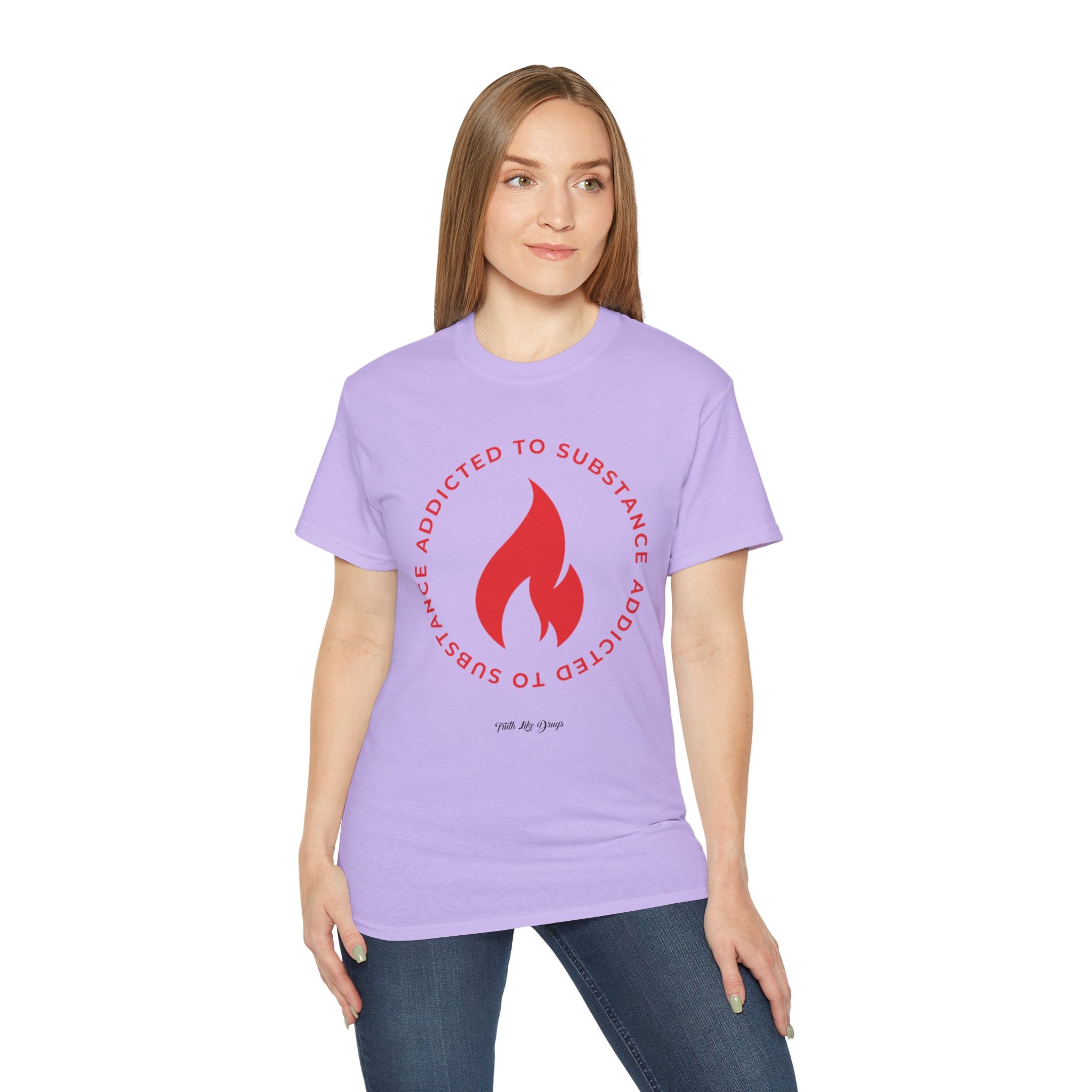 Women's Addicted to Substance Elements Edition (Fire ) | Ultra Cotton Tee