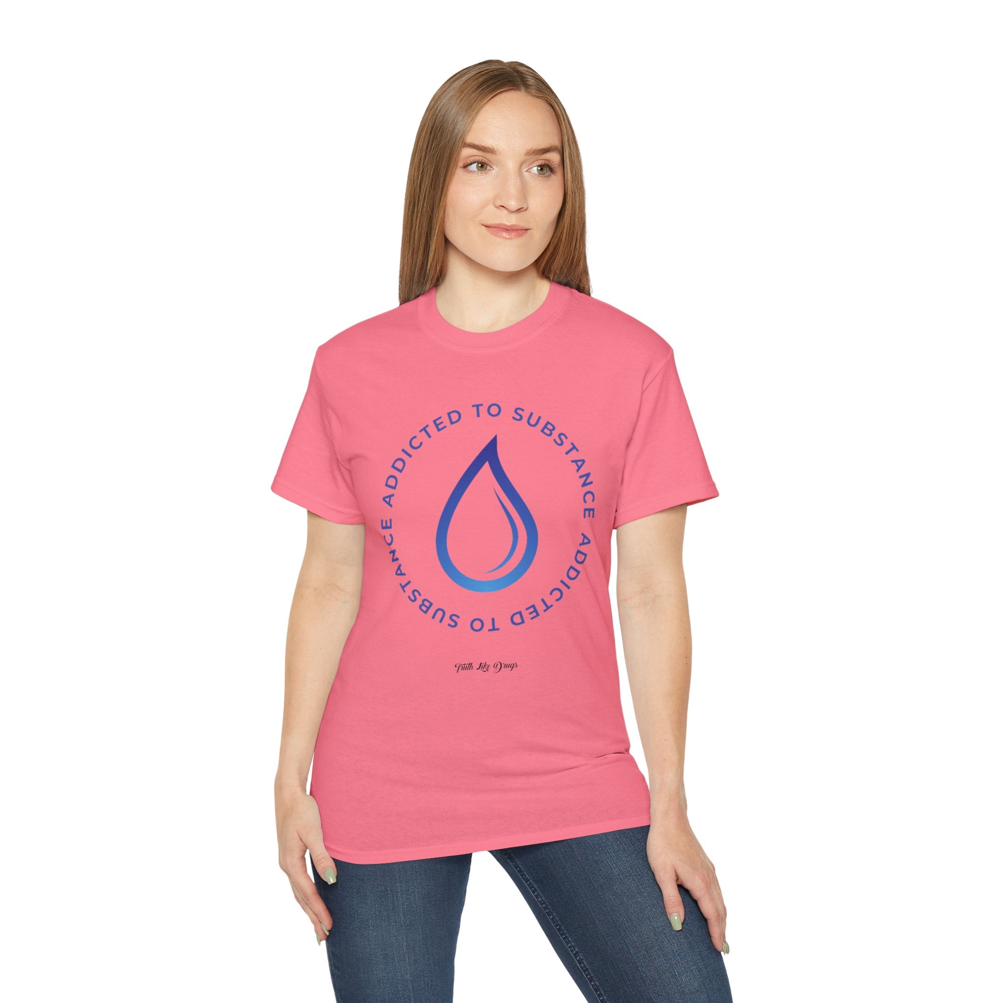 Women's Addicted to Substance Elements Edition (Water ) | Ultra Cotton Tee