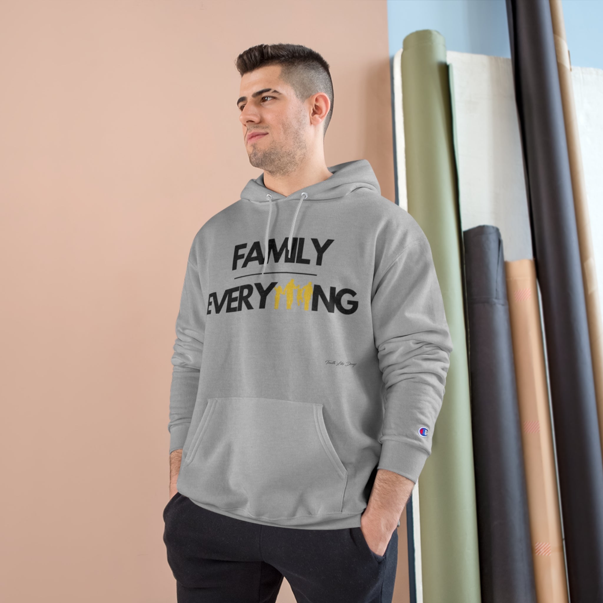 Family Over Everything | Champion Hoodie