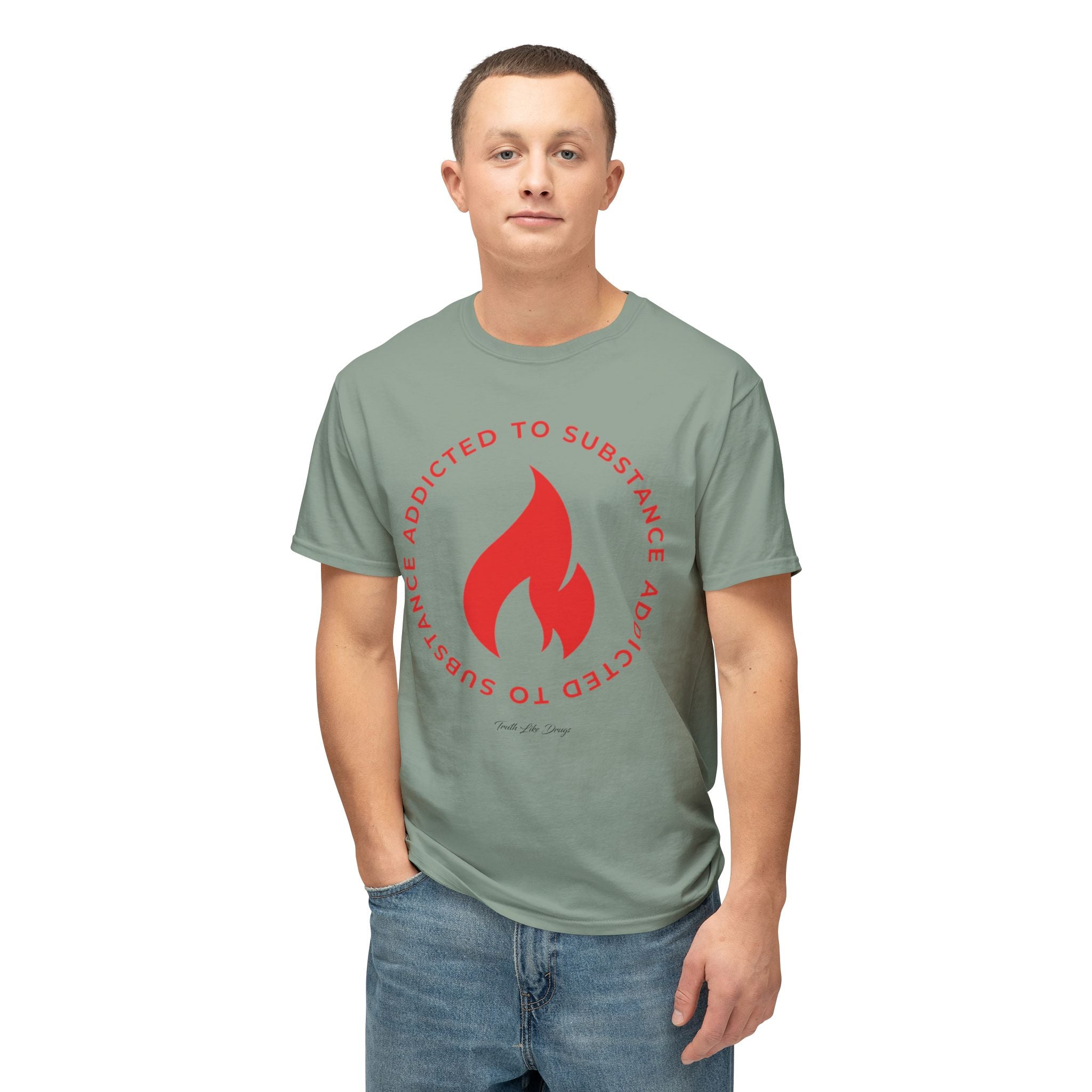 Men's Addicted to Substance Elements 2 (Fire) | Unisex HD Cotton™ T-shirt