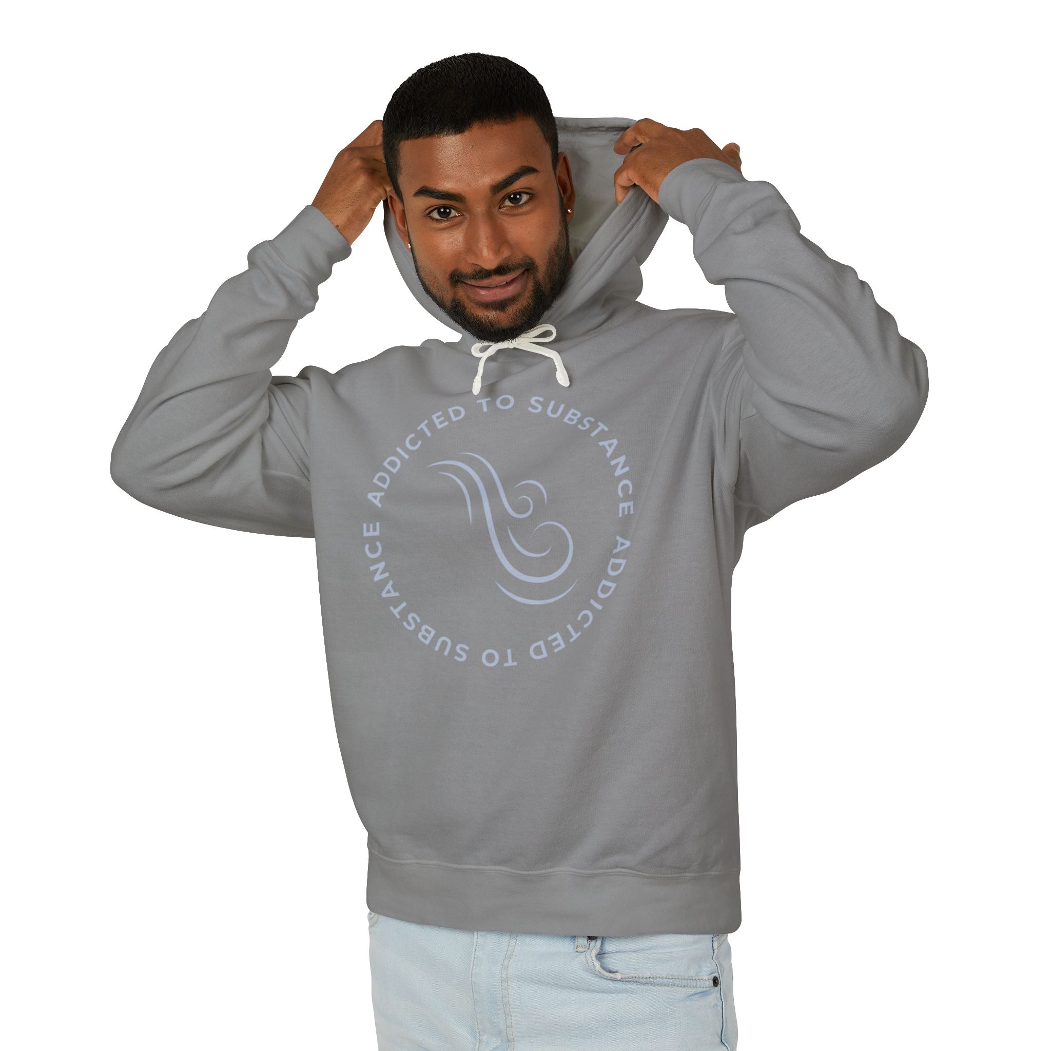 Men's Addicted to Substance Elements Hoodie - Air | Lightweight Hooded Sweatshirt