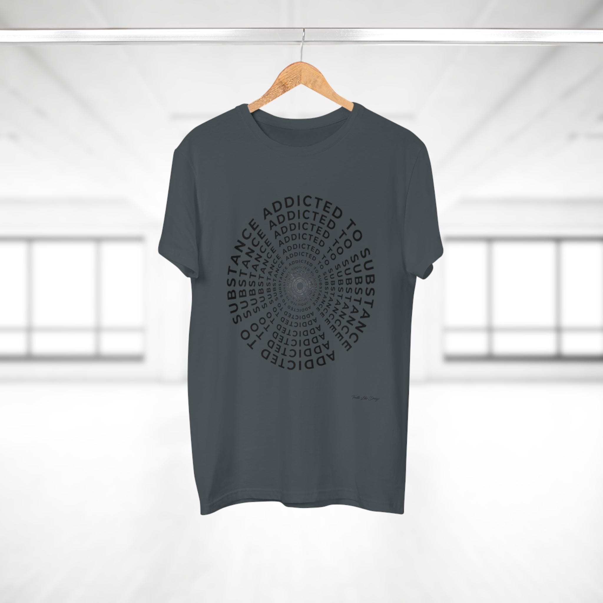 Addicted To Substance Infinite | Single Jersey Men's T-shirt