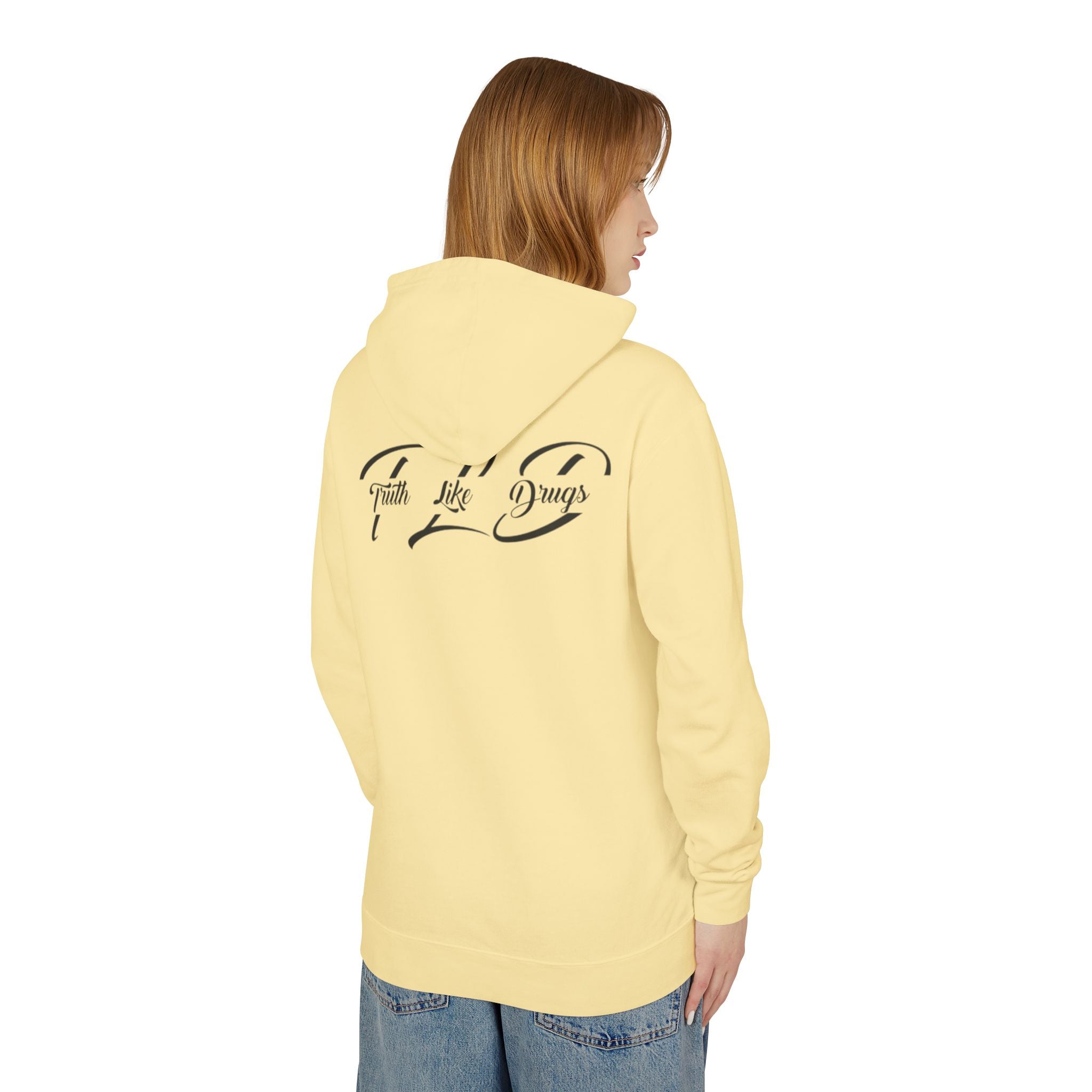 Women's Addicted to Substance Elements Hoodie - Fire | Unisex Lightweight Hooded Sweatshirt