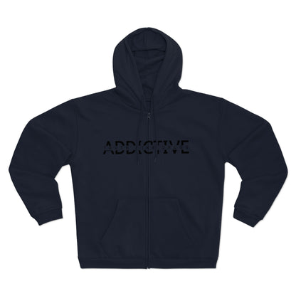 Addictive/Unisex Hooded Zip Sweatshirt