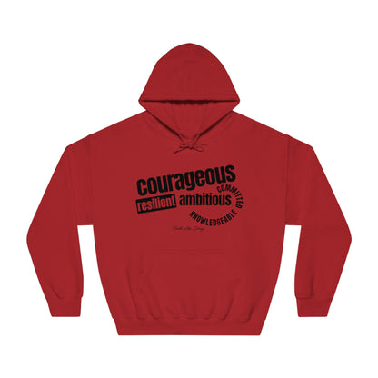 Courageous - Unisex DryBlend® Hooded Sweatshirt