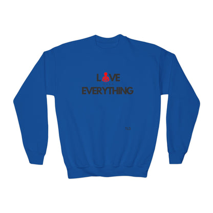 Love Over Everything  | Youth Crewneck Sweatshirt