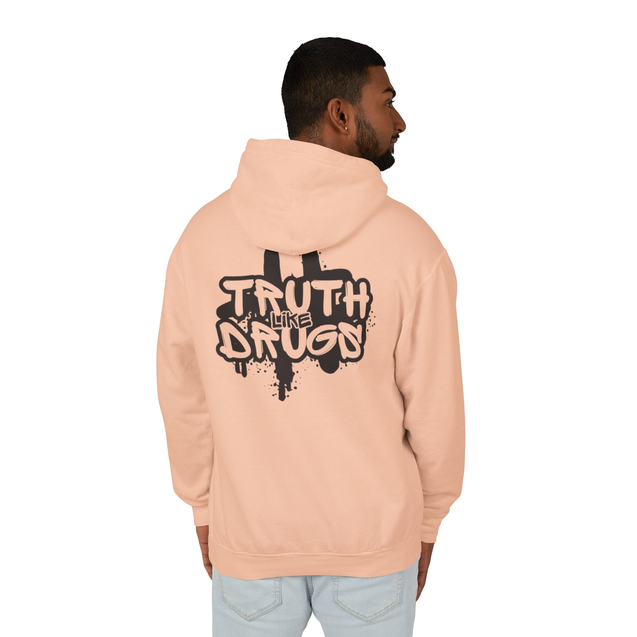 Truth Like Drugs | Unisex Lightweight Hooded Sweatshirt