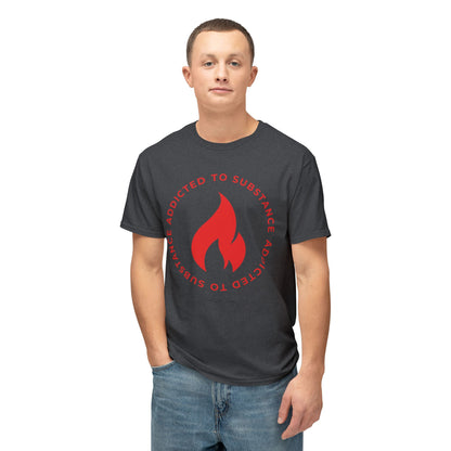 Men's Addicted to Substance Elements 2 (Fire) | Unisex HD Cotton™ T-shirt