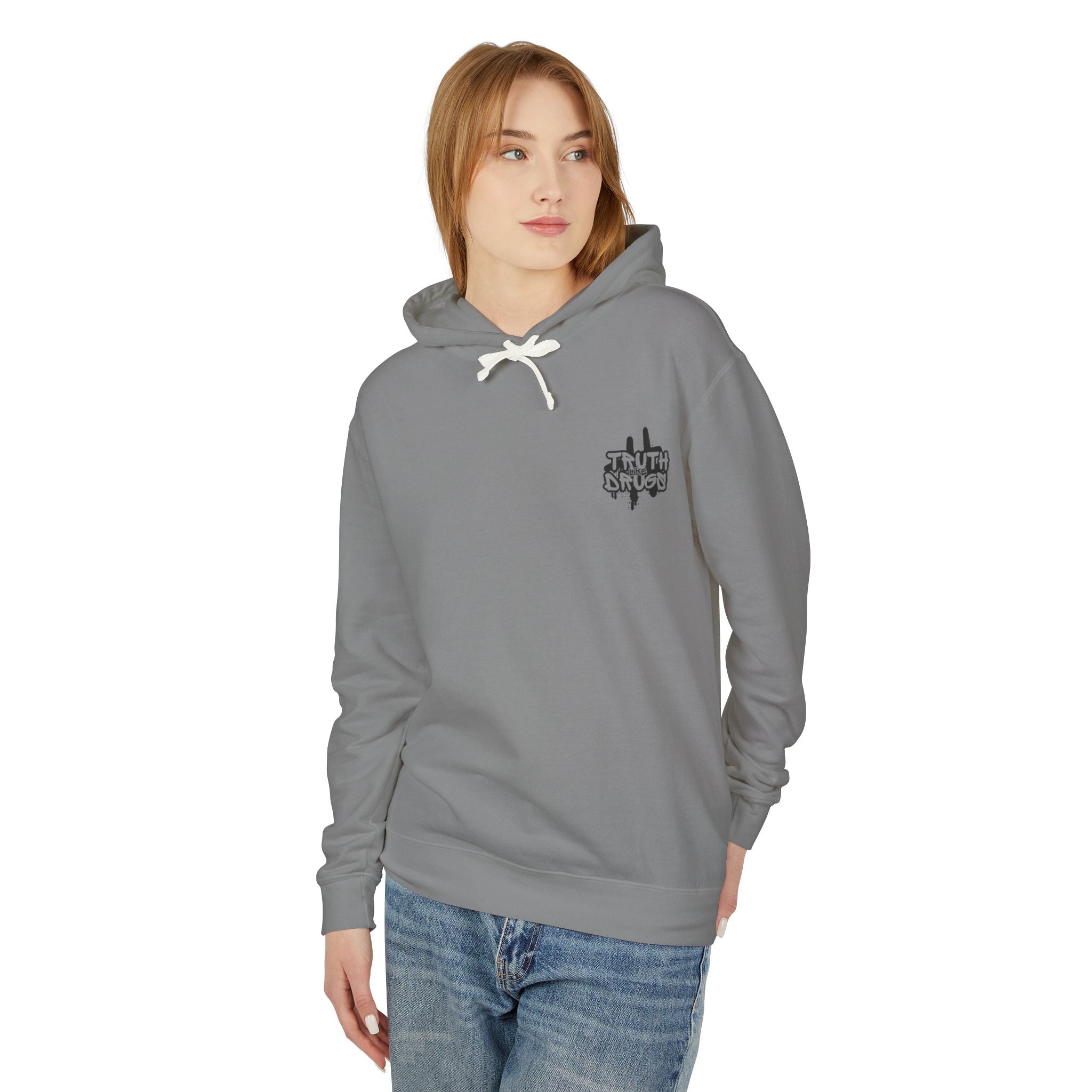 Truth Like Drugs | Unisex Lightweight Hooded Sweatshirt