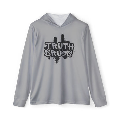 Truth Like Drugs Graffiti | Men's Sports Warmup Hoodie