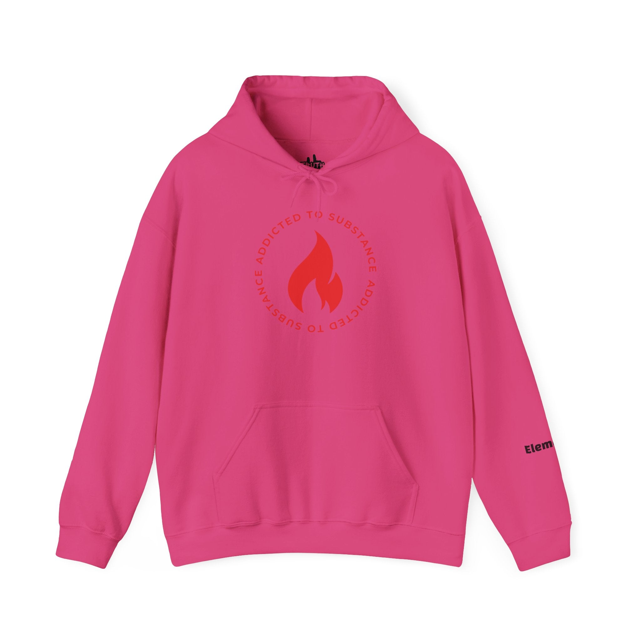 Men's Addicted To Substance Elements 2 Hoodie  (Fire) | Heavy Blend™ Hooded Sweatshirt