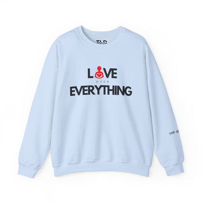 Love Over Everything  | Unisex Heavy Blend™ Crewneck Sweatshirt