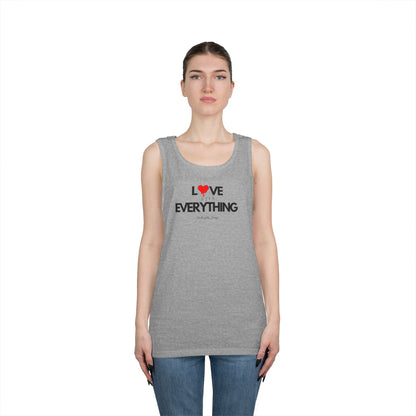 Women's Love Over Everything | Heavy Cotton Tank Top