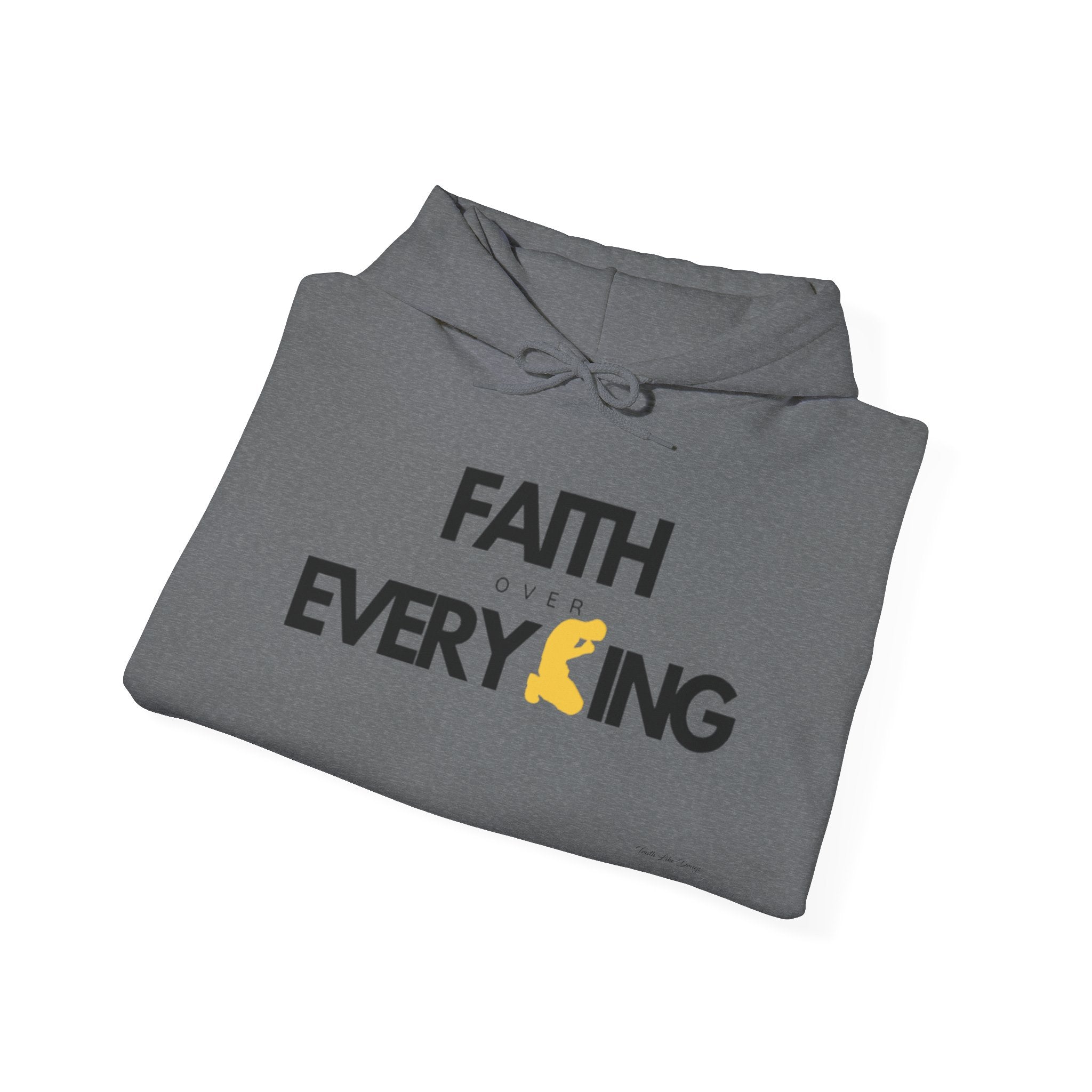 Faith Over Everything Hoodie | Unisex Heavy Blend™ Hooded Sweatshirt