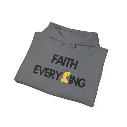 Faith Over Everything Hoodie | Unisex Heavy Blend™ Hooded Sweatshirt