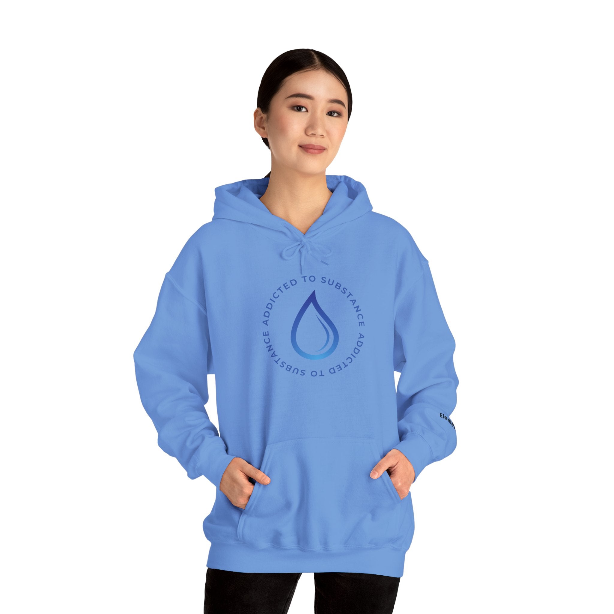 Women's Addicted To Substance Elements 2 Hoodie (Water) |  Heavy Blend™ Hooded Sweatshirt