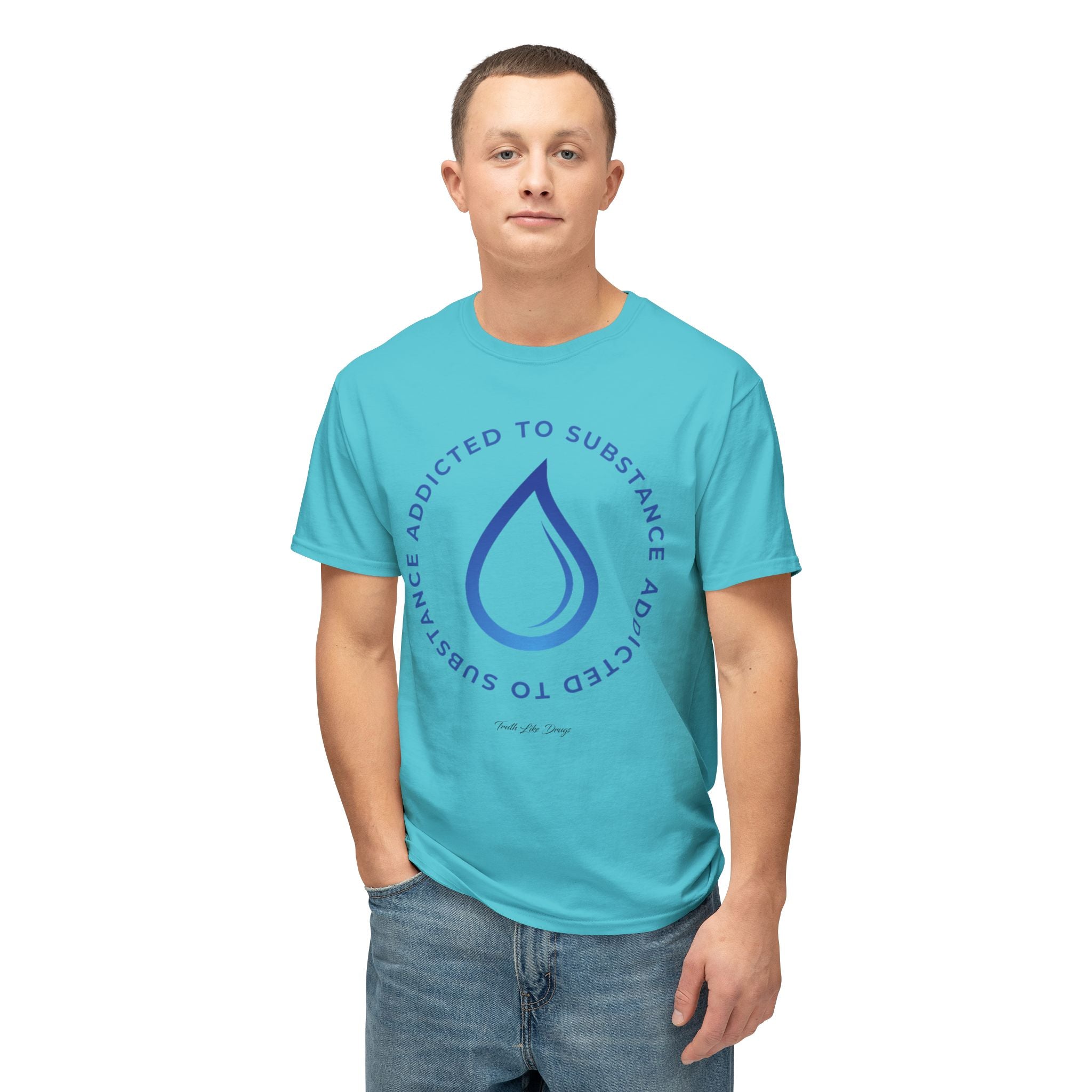 Men's Addicted to Substance Elements 2 (Water) | Unisex HD Cotton™ T-shirt