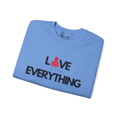 Love Over Everything  | Unisex Heavy Blend™ Crewneck Sweatshirt