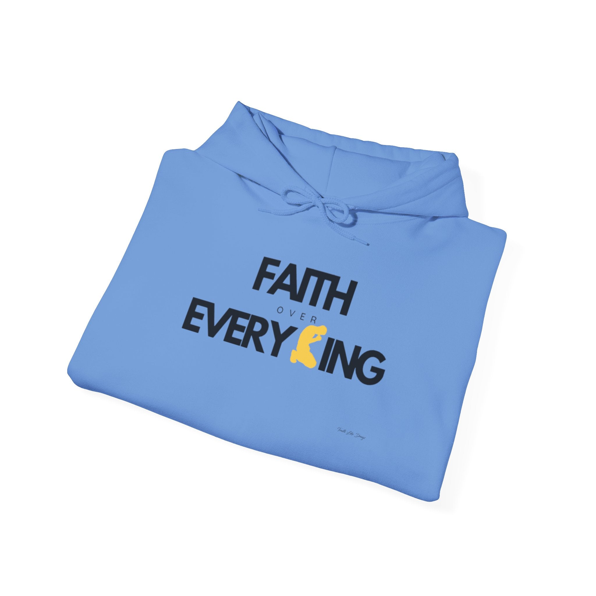 Faith Over Everything Hoodie | Unisex Heavy Blend™ Hooded Sweatshirt