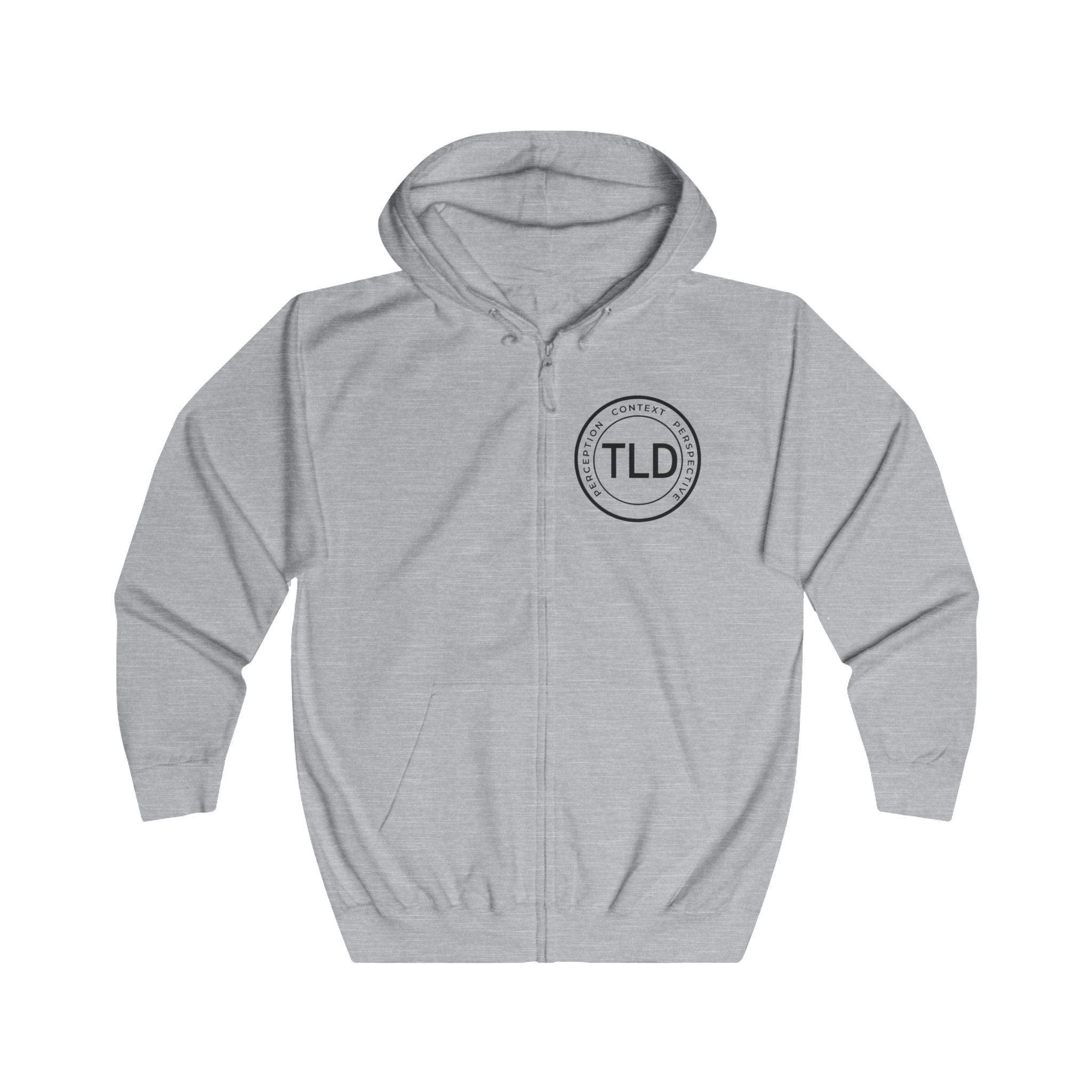 TLD Circle Addicted to Substance | Unisex Full Zip Hoodie