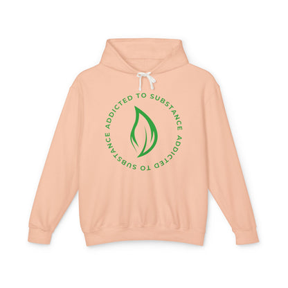 Women's Addicted To Substance Elements Hoodie - Earth | Lightweight Hooded Sweatshirt