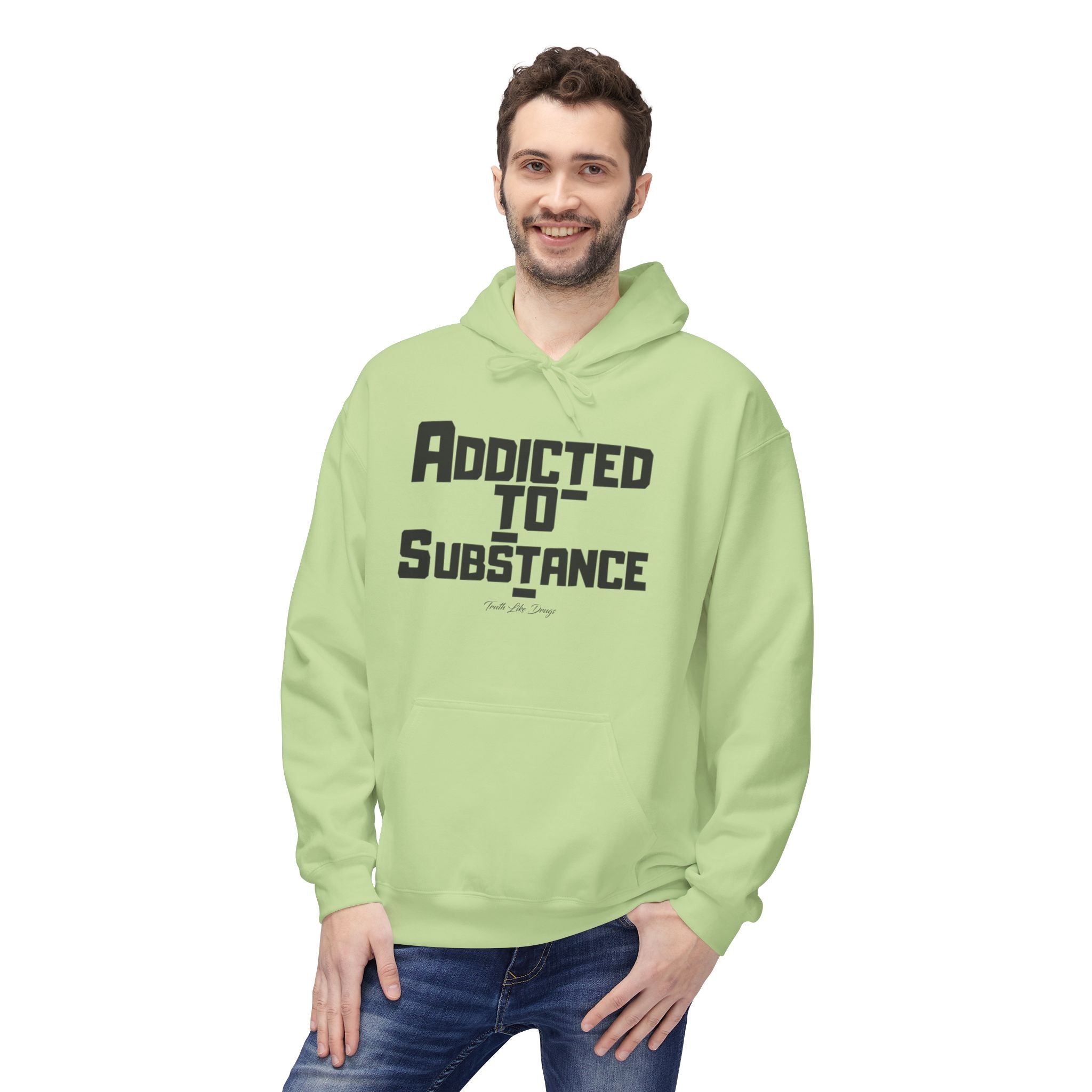 Men's Addicted To Substance | Unisex Midweight Softstyle Fleece Hoodie