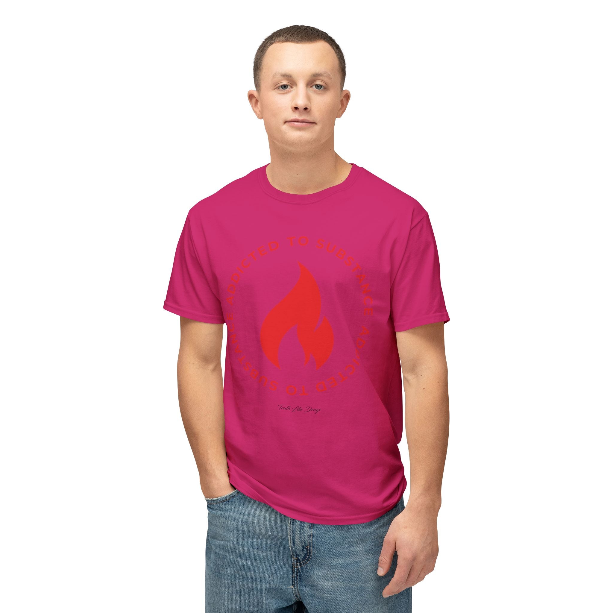 Men's Addicted to Substance Elements 2 (Fire) | Unisex HD Cotton™ T-shirt