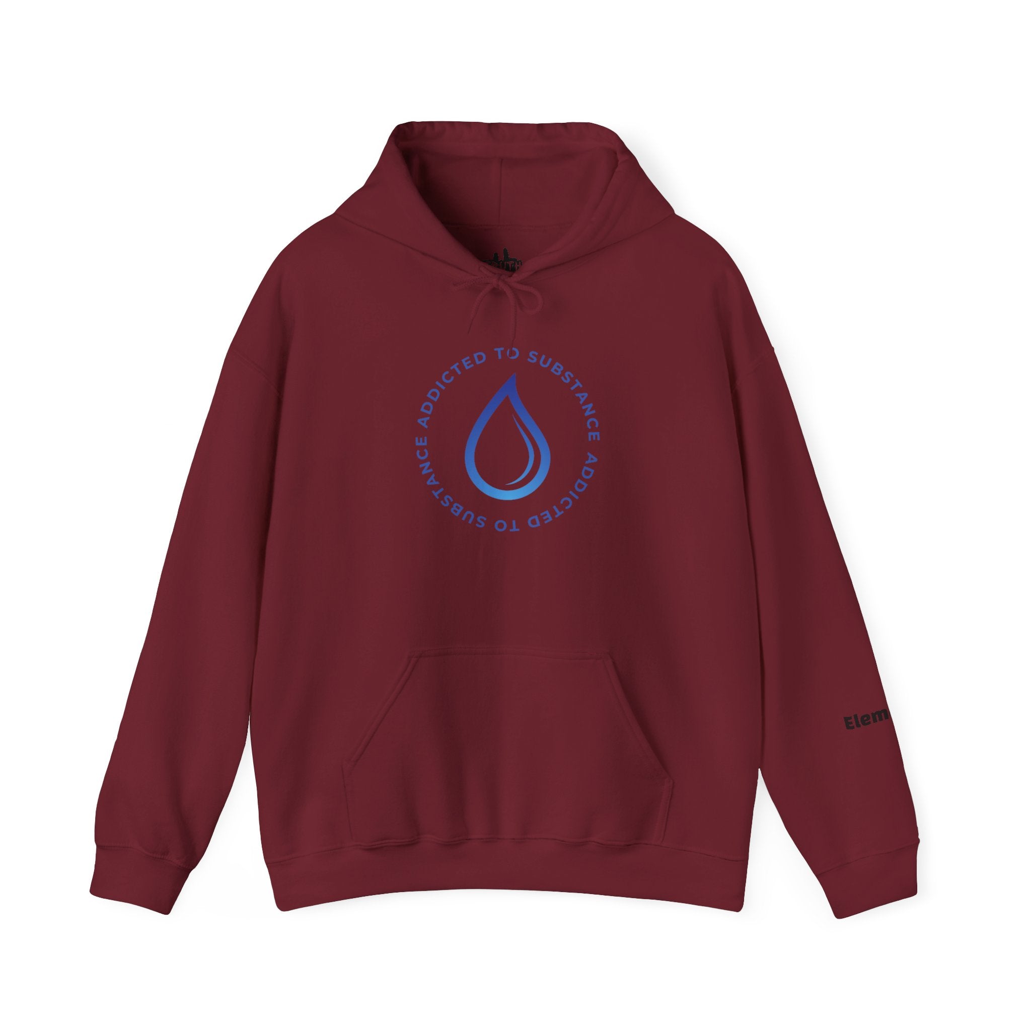 Men's Addicted To Substance Elements 2 Hoodie (Water) |  Heavy Blend™ Hooded Sweatshirt