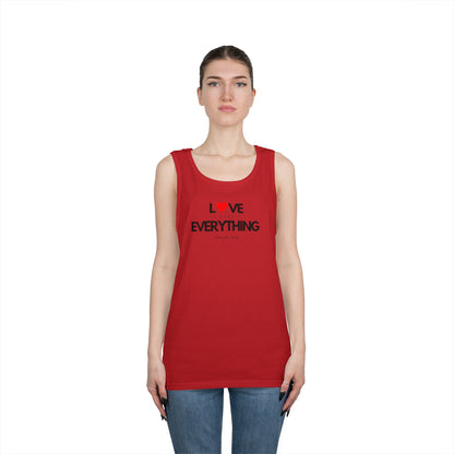 Women's Love Over Everything | Heavy Cotton Tank Top