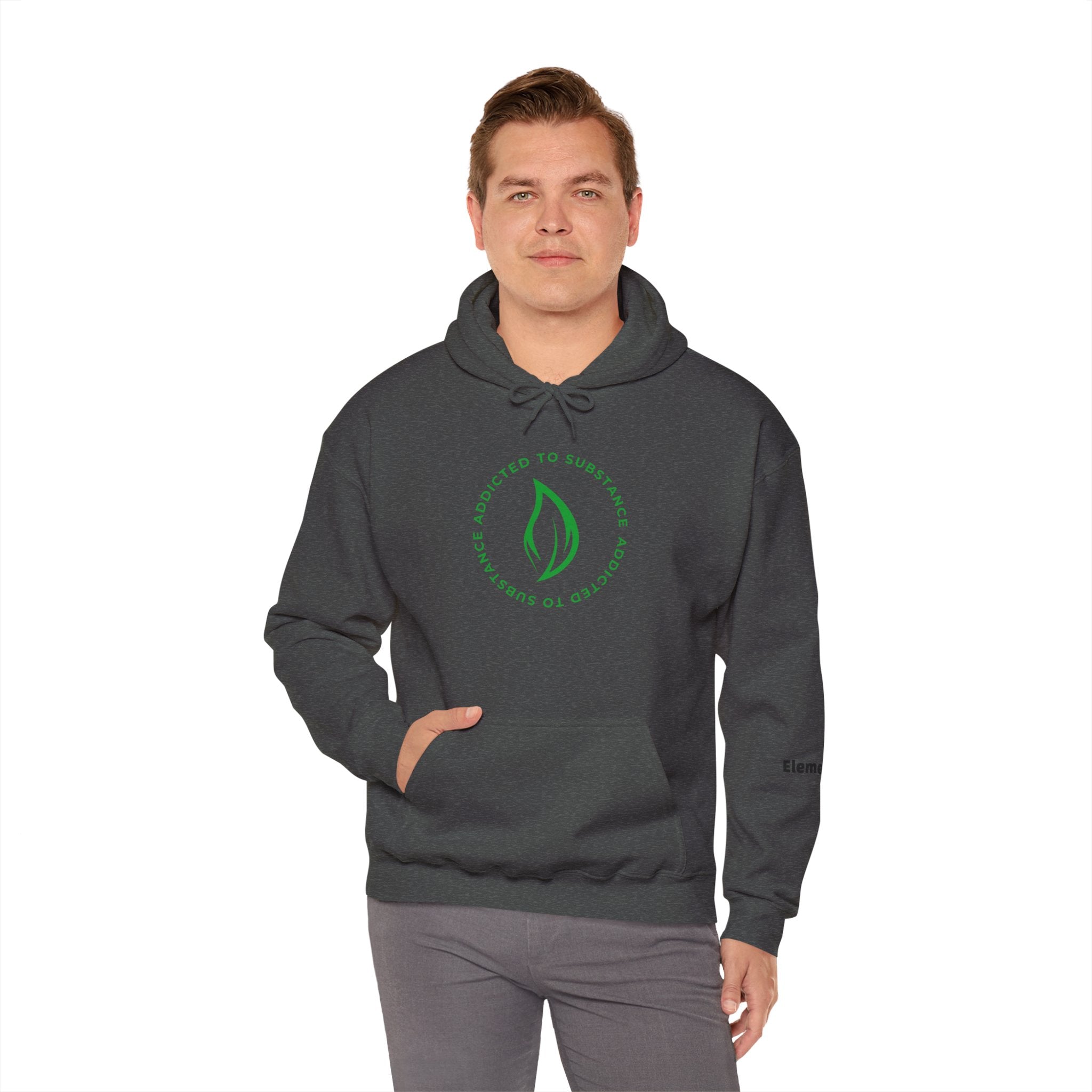 Men's Addicted To Substance Elements 2 Hoodie (Earth) | Heavy Blend™ Hooded Sweatshirt