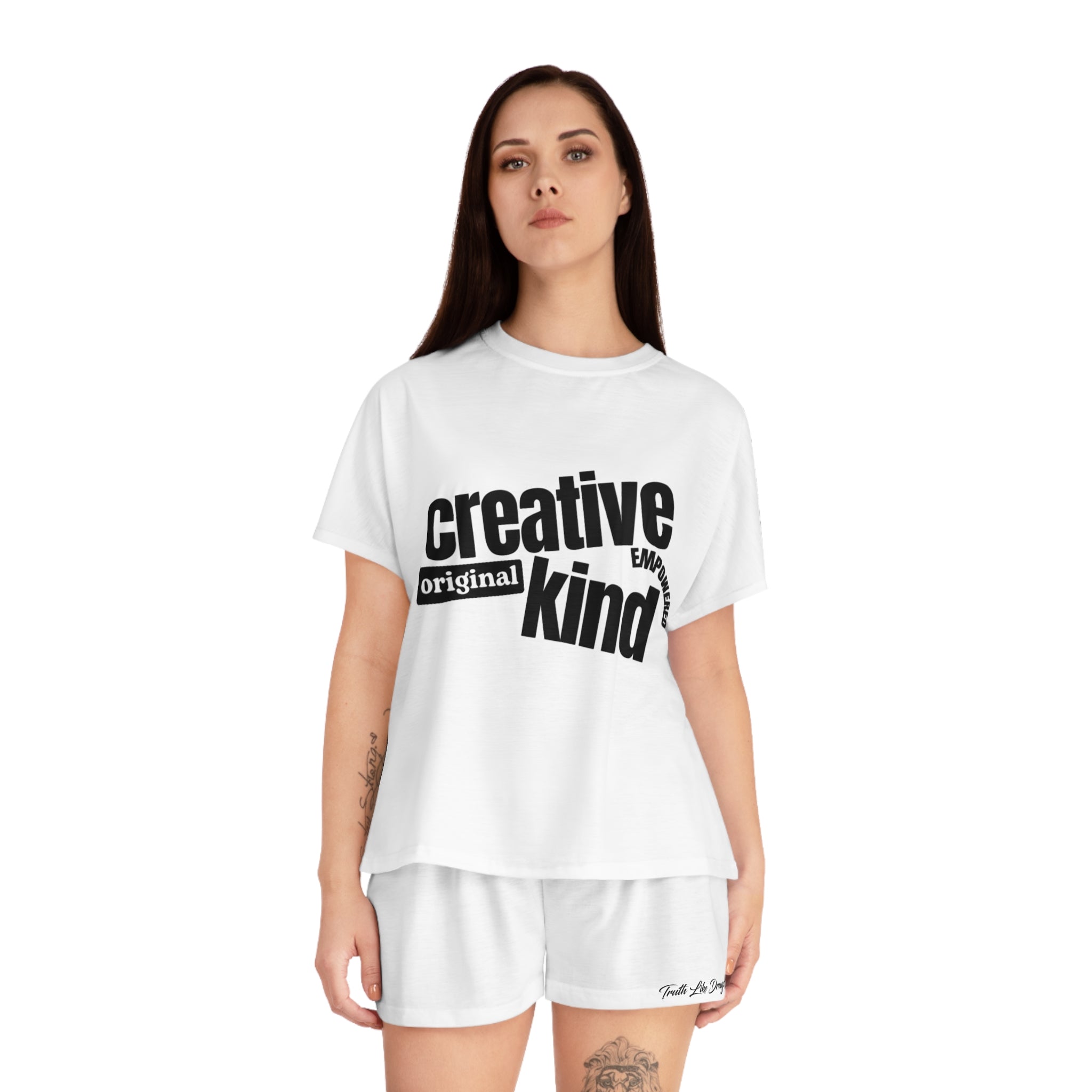 Creative Original Kind Empowered | Women's Short Pajama Set