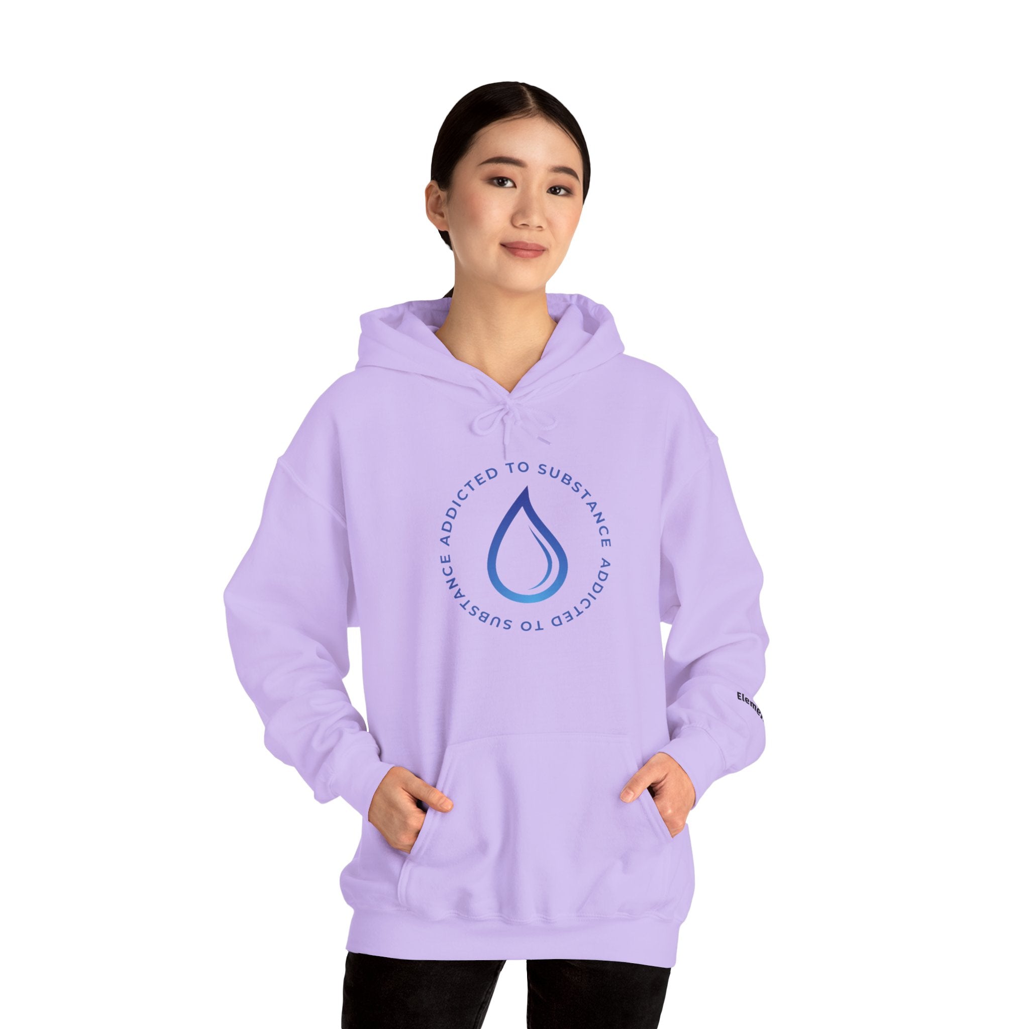 Women's Addicted To Substance Elements 2 Hoodie (Water) |  Heavy Blend™ Hooded Sweatshirt