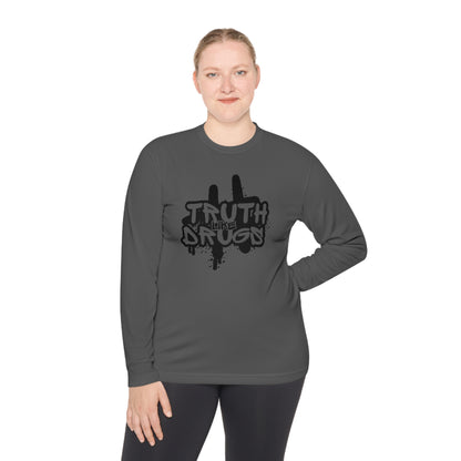 Truth Like Drugs Graffiti | Unisex Lightweight Long Sleeve Tee