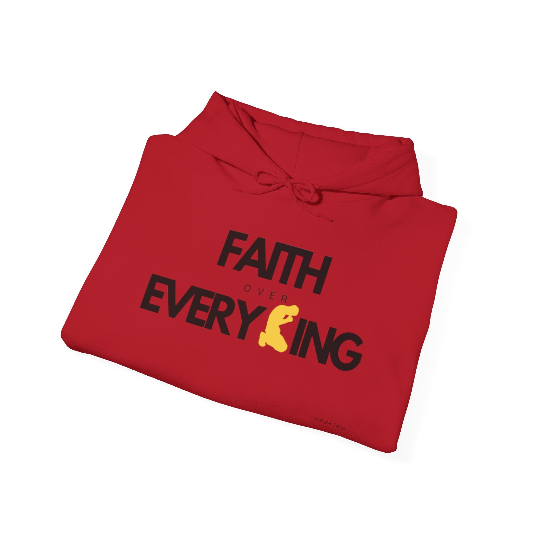 Faith Over Everything Hoodie | Unisex Heavy Blend™ Hooded Sweatshirt