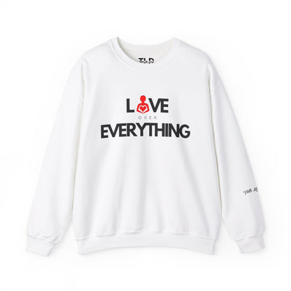 Love Over Everything  | Unisex Heavy Blend™ Crewneck Sweatshirt