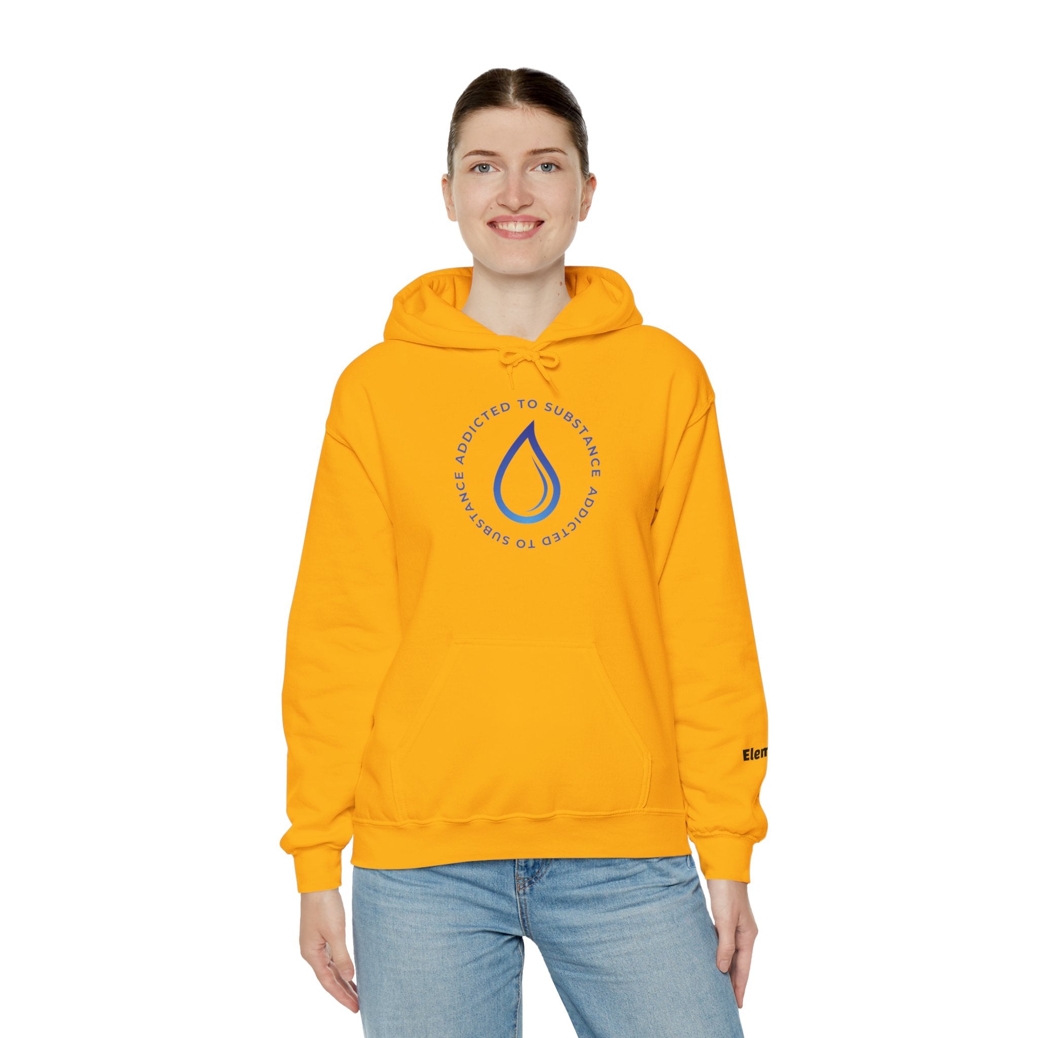 Women's Addicted To Substance Elements 2 Hoodie (Water) |  Heavy Blend™ Hooded Sweatshirt