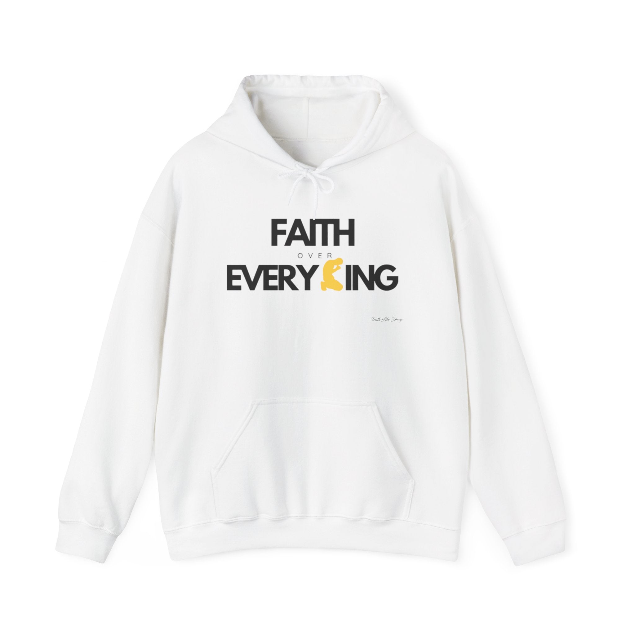 Faith Over Everything Hoodie | Unisex Heavy Blend™ Hooded Sweatshirt