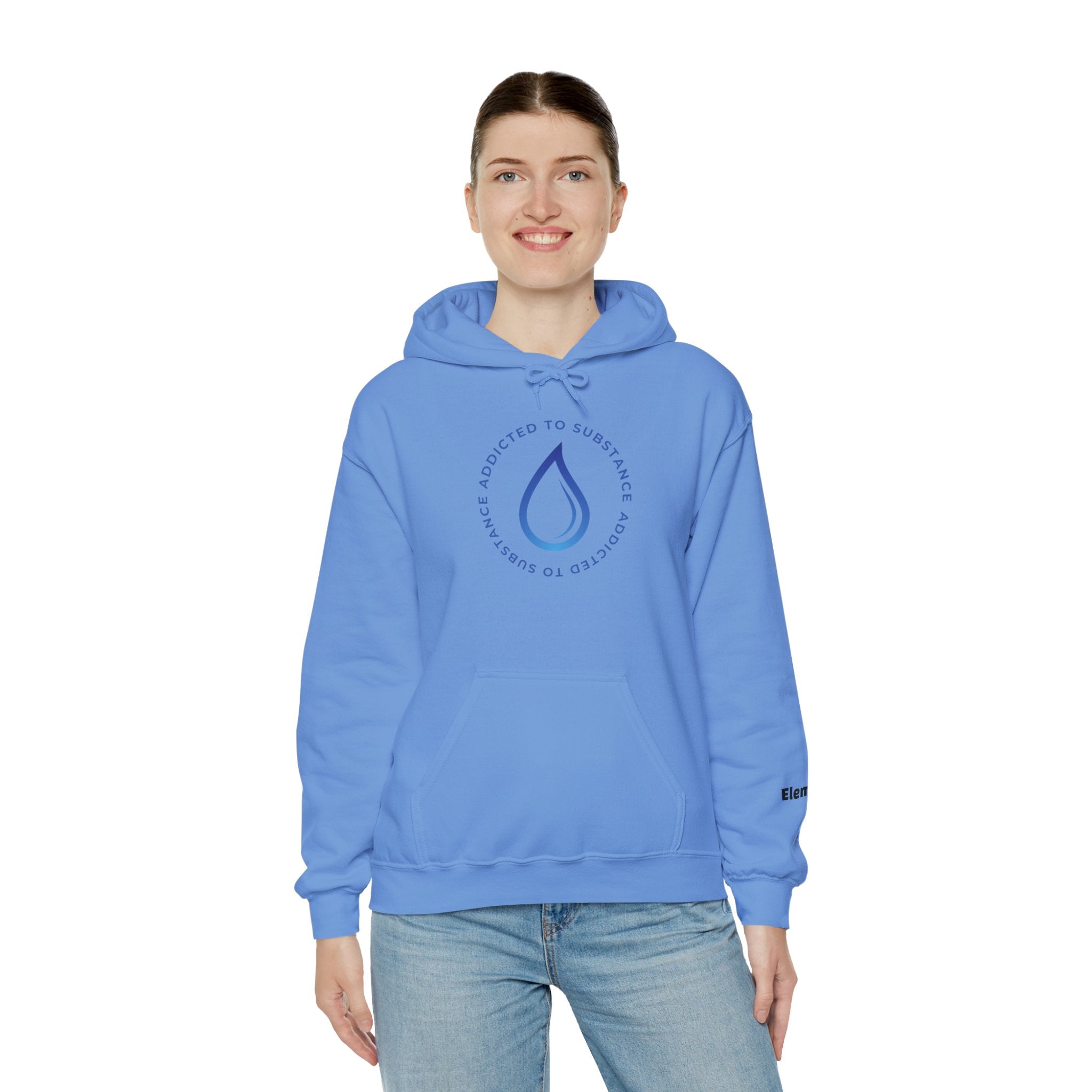 Women's Addicted To Substance Elements 2 Hoodie (Water) |  Heavy Blend™ Hooded Sweatshirt