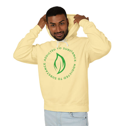 Men's Addicted To Substance Elements Hoodie - Earth | Lightweight Hooded Sweatshirt