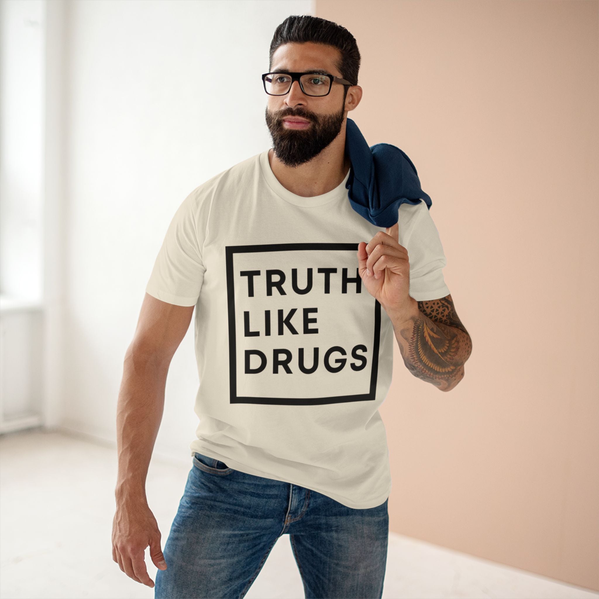 Truth Like Drugs Squared | Men's Staple Tee