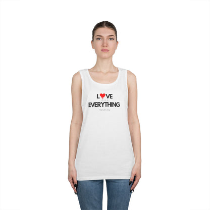 Women's Love Over Everything | Heavy Cotton Tank Top